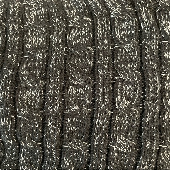 Signature Studio Size XL Black Front Button Pea Coat Tie Belt & Pockets - Picture 6 of 6